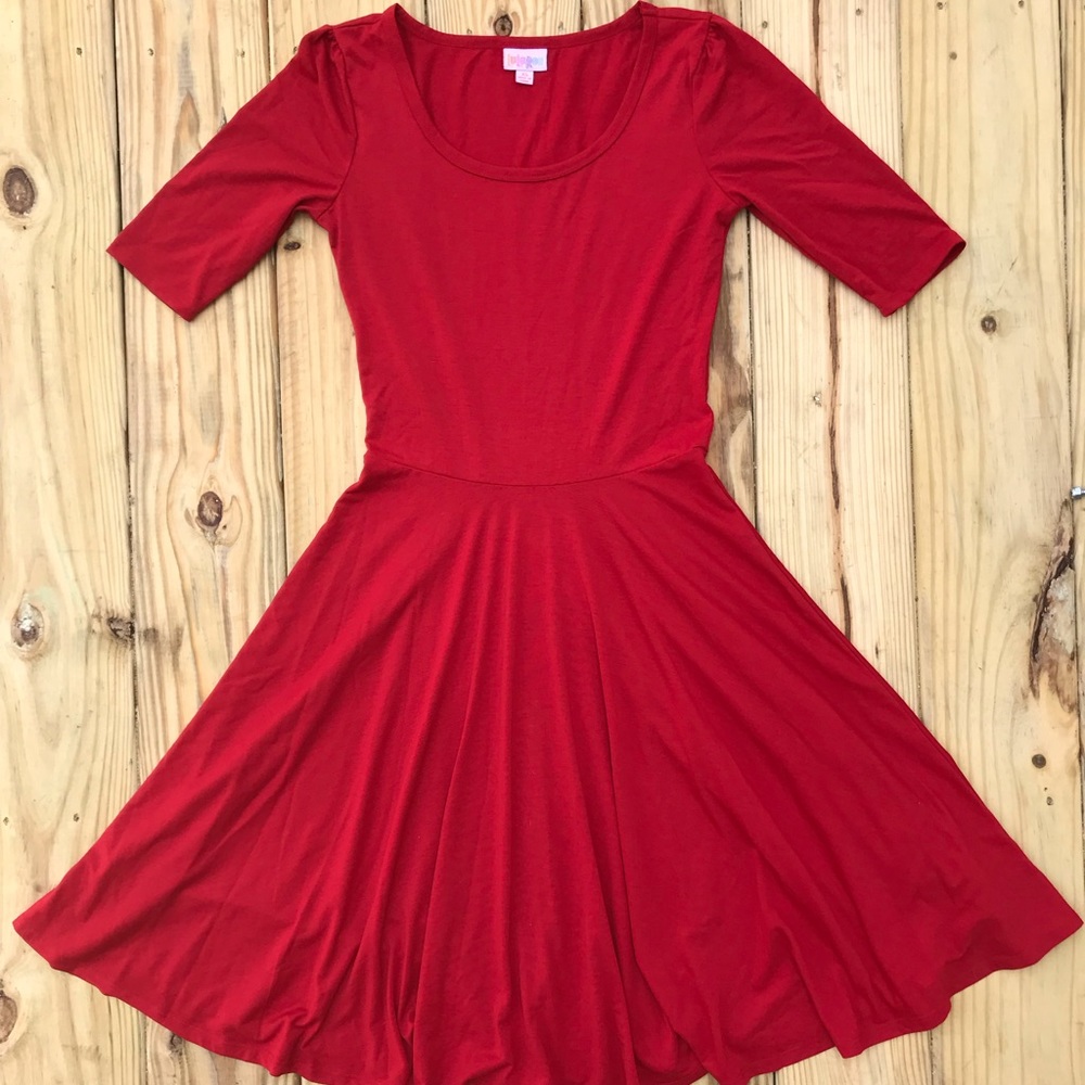 Lularoe Nicole Red